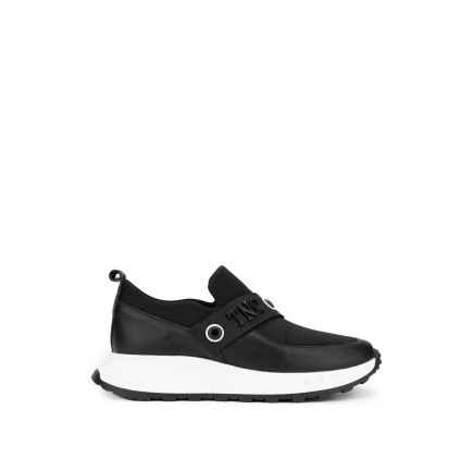 Tamer Tanca Kadın Deri Hasır Siyah Sneakers & Spor Ayakkabı