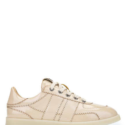 Tamer Tanca Kadın Hakiki Deri Bej Sneakers & Spor Ayakkabı