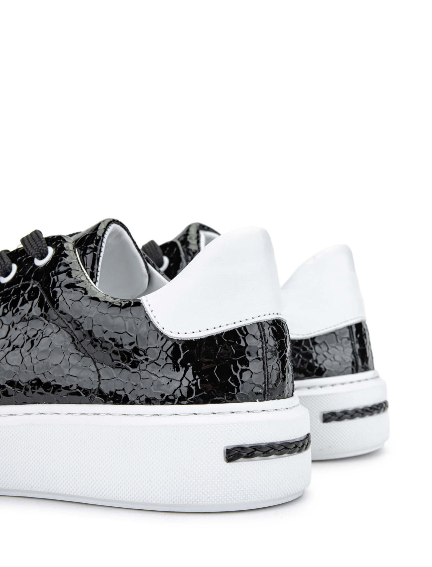 Tamer Tanca Kadın Hakiki Deri Siyah Sneakers & Spor Ayakkabı Tamer Tanca Kadın Hakiki Deri Siyah Sneakers & Spor Ayakkabı