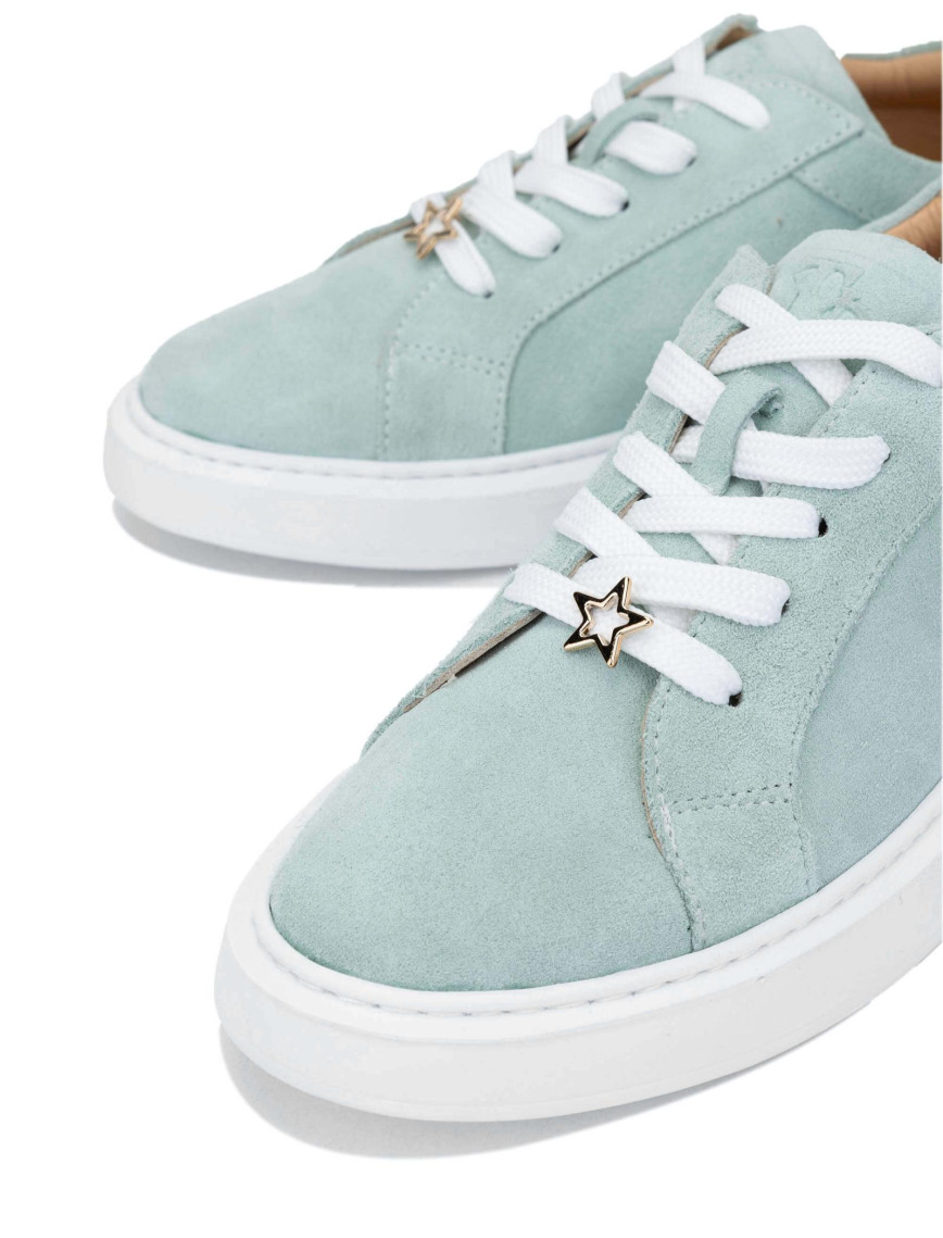 Tamer Tanca Kadın Hakiki Deri Mint Yeşil Sneakers & Spor Ayakkabı