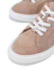 Tamer Tanca Kadın Hakiki Deri Pudra Süet Sneakers & Spor Ayakkabı