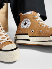 Converse Chuck 70 Plus Unisex Kahverengi Platform Sneaker Converse Chuck 70 Plus Unisex Kahverengi Platform Sneaker