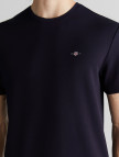 GANT Erkek Lacivert Relaxed Fit Bisiklet Yaka T-Shirt GANT Erkek Lacivert Relaxed Fit Bisiklet Yaka T-Shirt