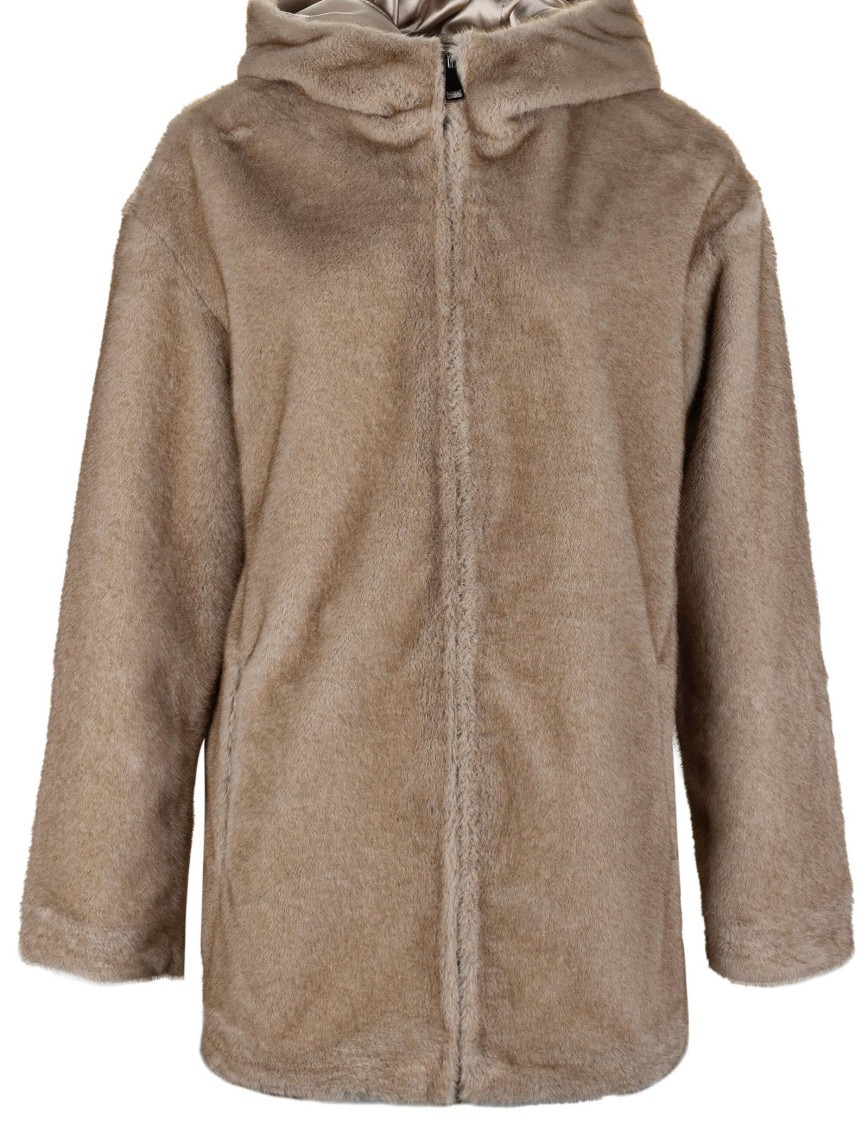 Tamer Tanca Kadın Peluş Vizon Kumaş Mont Deri Mont Tamer Tanca Kadın Peluş Vizon Kumaş Mont Deri Mont