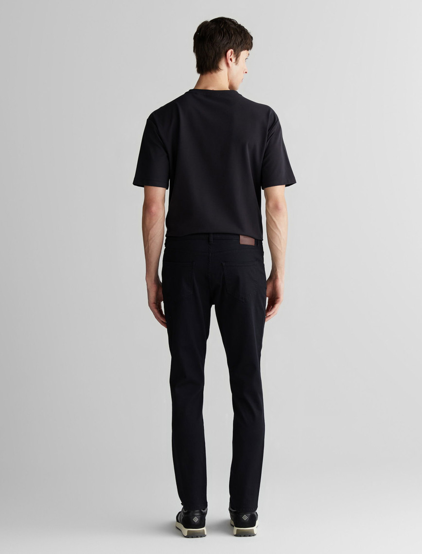 GANT Erkek Siyah Slim Fit Pantolon GANT Erkek Siyah Slim Fit Pantolon