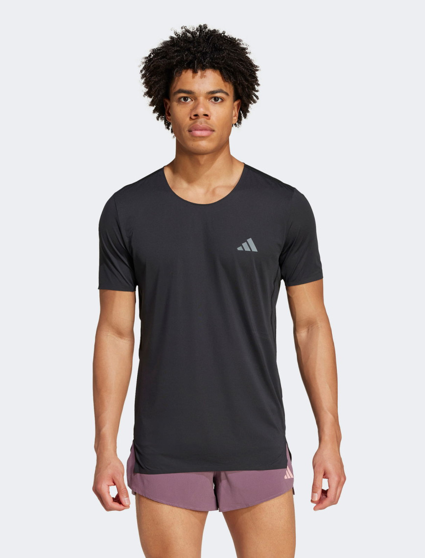 adidas Adizero Erkek Siyah Koşu T-Shirt adidas Adizero Erkek Siyah Koşu T-Shirt