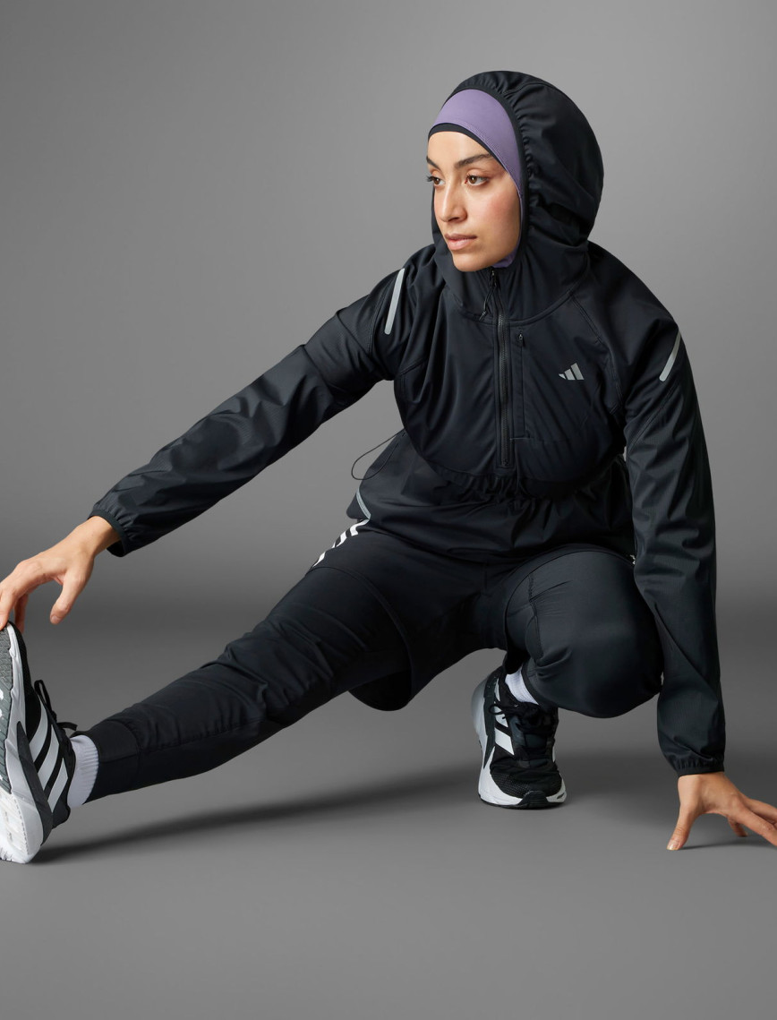 adidas Running Ultimate Kadın Siyah Koşu Ceketi adidas Running Ultimate Kadın Siyah Koşu Ceketi