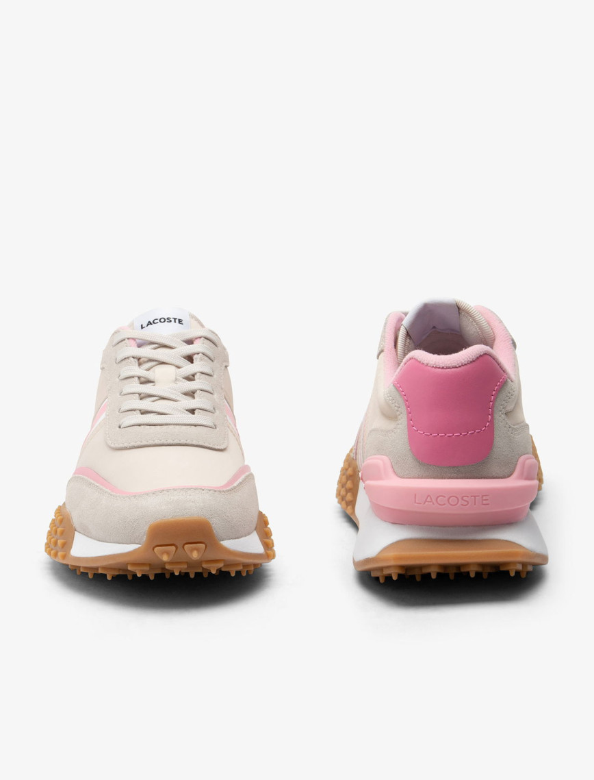 Lacoste L-Spin Deluxe Kadın Bej Sneaker Lacoste L-Spin Deluxe Kadın Bej Sneaker