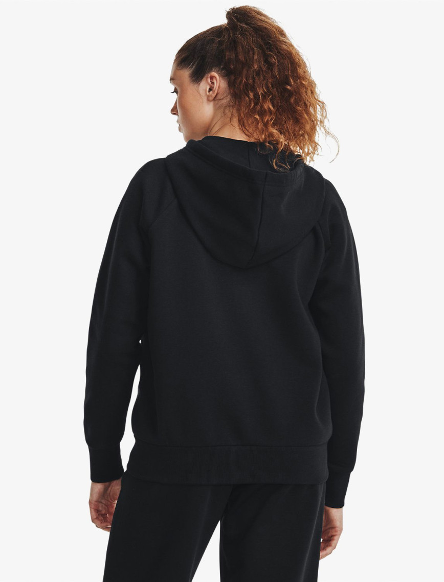 Under Armour Rival Fleece Tam Boy Fermuarlı Kadın Siyah Kapüşonlu Üst Under Armour Rival Fleece Tam Boy Fermuarlı Kadın Siyah Kapüşonlu Üst
