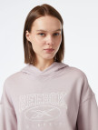 Reebok Cl Ae Big Logo Ft Hoodie Kadın Pembe Sweatshirt