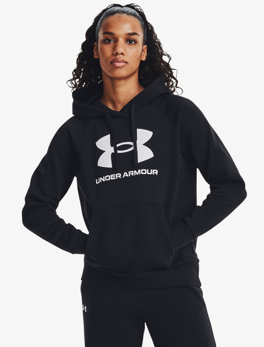 Under Armour Rival Fleece Kadın Siyah Günlük Sweatshirt Under Armour Rival Fleece Kadın Siyah Günlük Sweatshirt