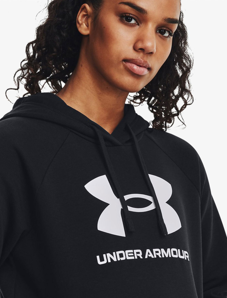 Under Armour Rival Fleece Kadın Siyah Günlük Sweatshirt Under Armour Rival Fleece Kadın Siyah Günlük Sweatshirt
