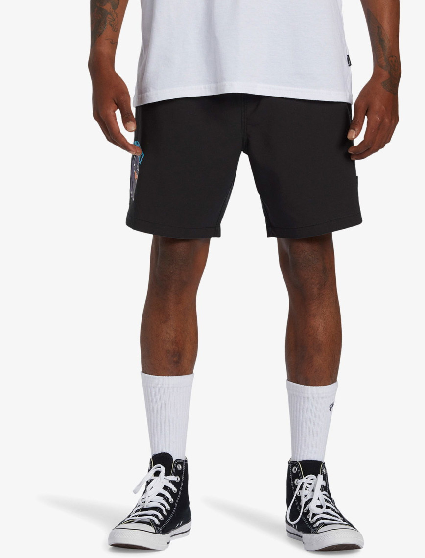 Billabong DJ Javier Dog Days Layback 17 Erkek Siyah Mayoşort Billabong DJ Javier Dog Days Layback 17 Erkek Siyah Mayoşort