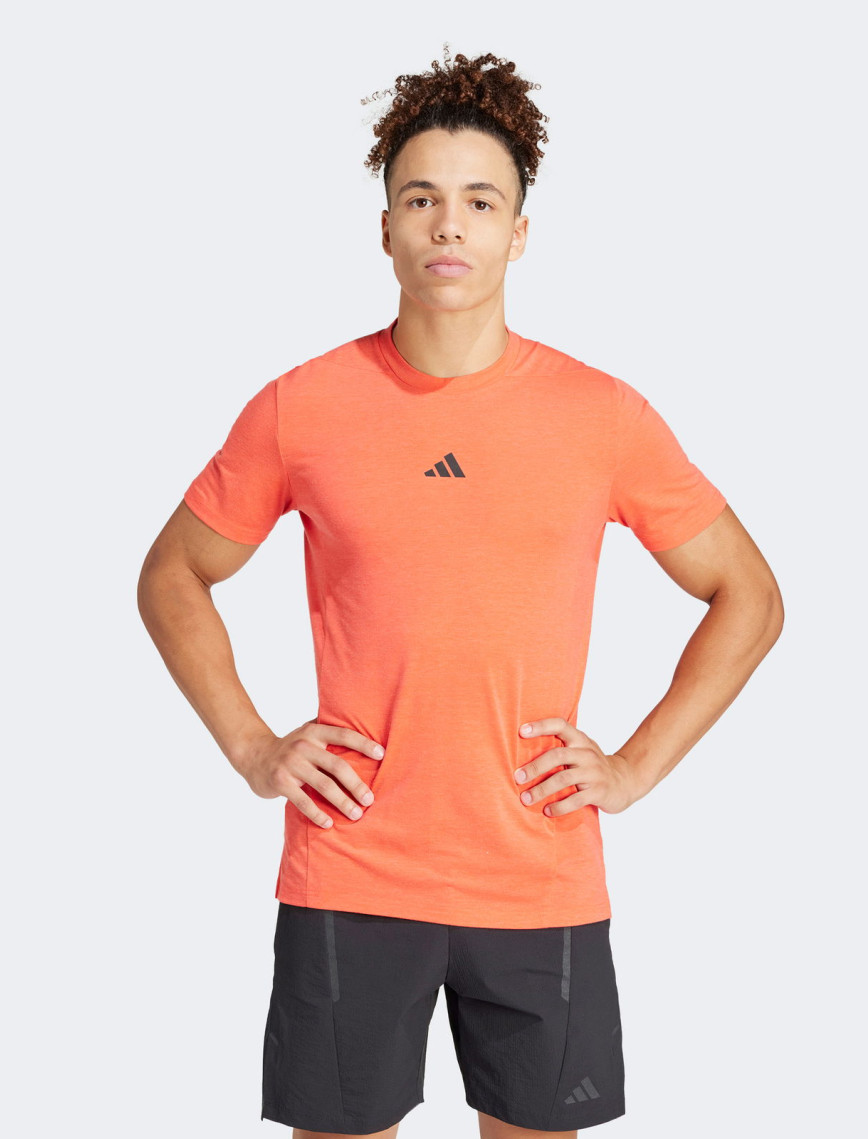 adidas Designed for Training Erkek Turuncu Antrenman T-Shirt adidas Designed for Training Erkek Turuncu Antrenman T-Shirt
