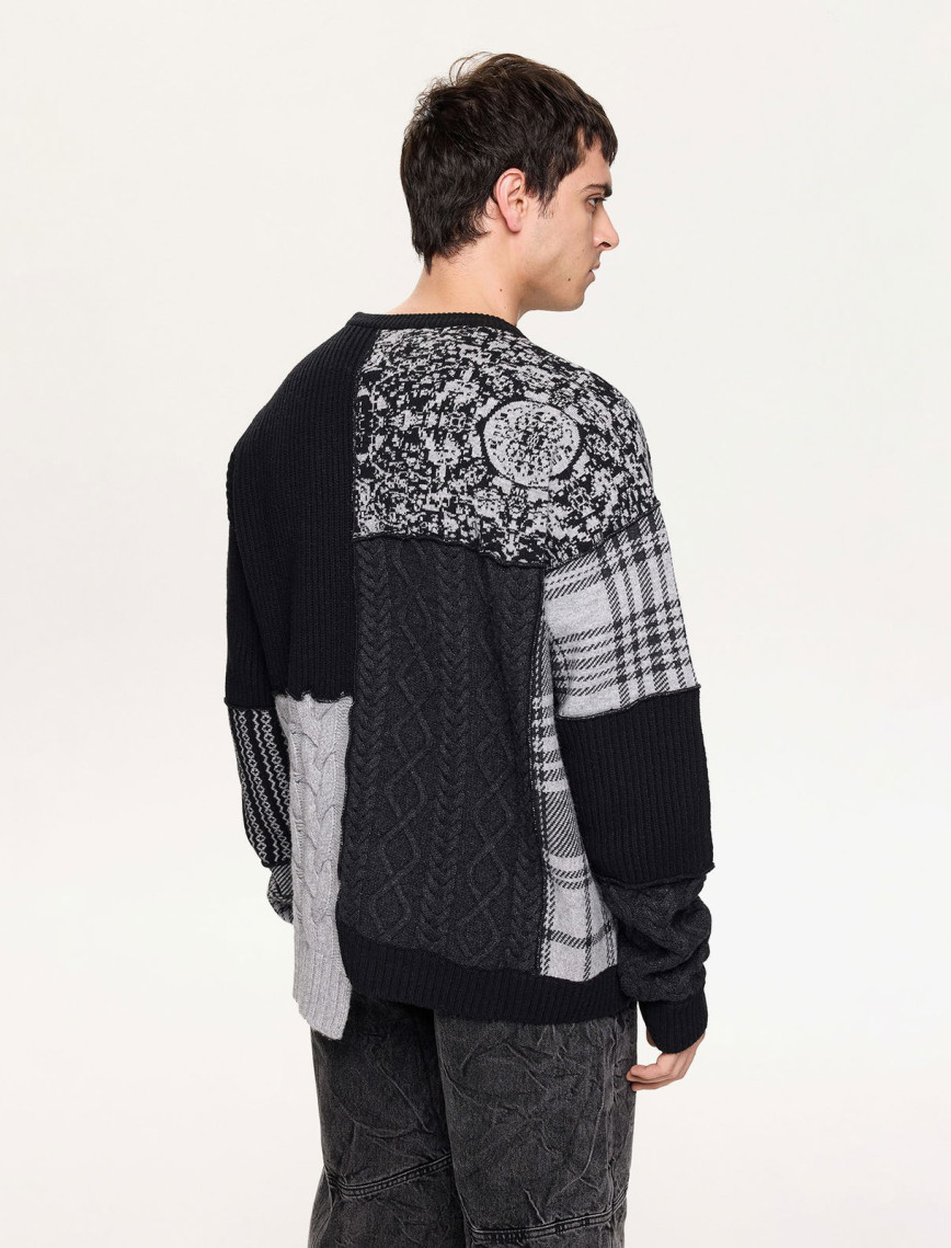 Les Benjamins 100 Erkek Siyah Kazak Les Benjamins 100 Erkek Siyah Kazak