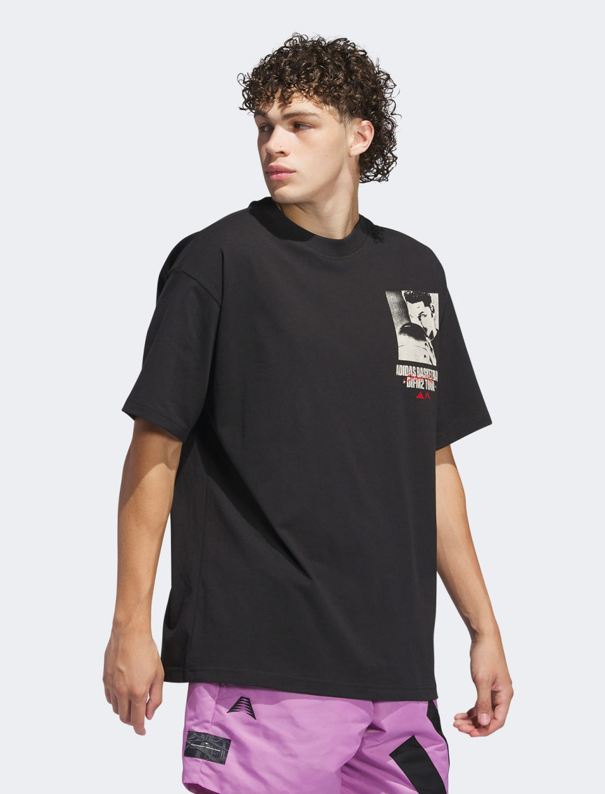 adidas Anthony Edwards Graphic Erkek Siyah Günlük T-Shirt adidas Anthony Edwards Graphic Erkek Siyah Günlük T-Shirt