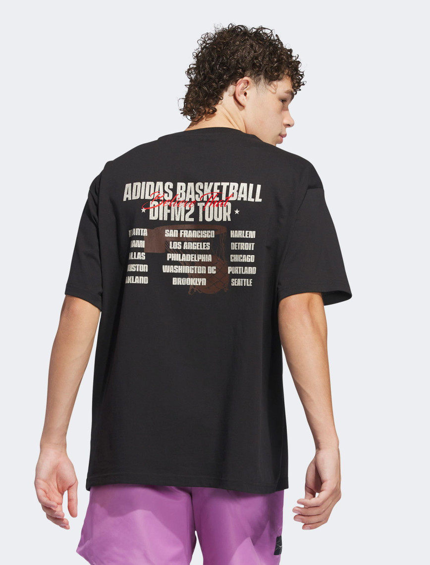 adidas Anthony Edwards Graphic Erkek Siyah Günlük T-Shirt adidas Anthony Edwards Graphic Erkek Siyah Günlük T-Shirt