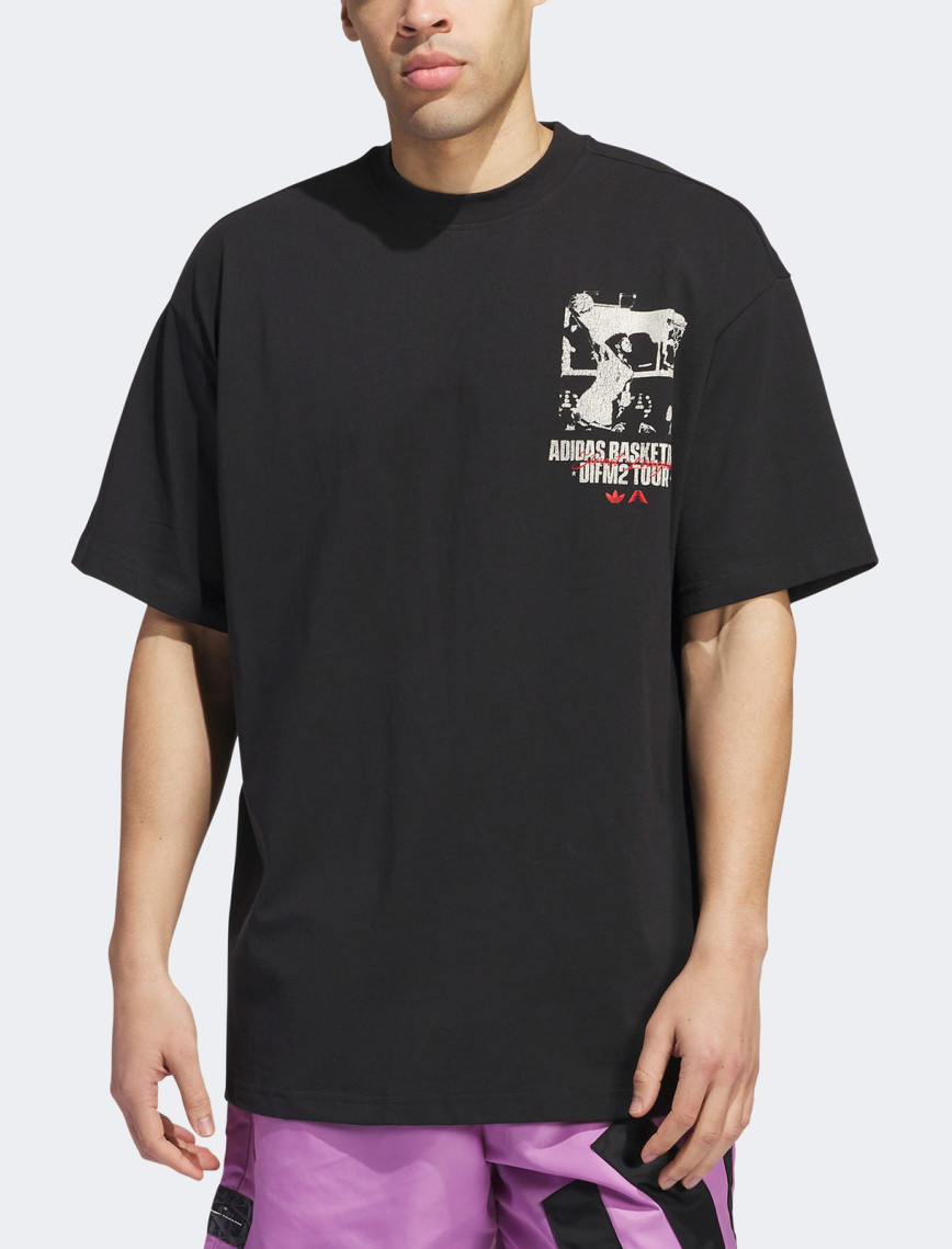 adidas Anthony Edwards Graphic Erkek Siyah Günlük T-Shirt adidas Anthony Edwards Graphic Erkek Siyah Günlük T-Shirt