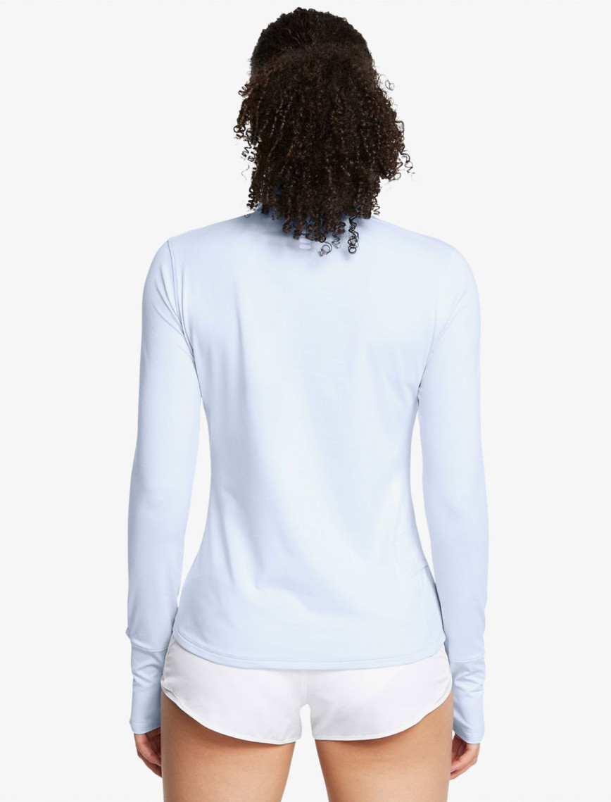 Under Armour Launch Pro Yarım Fermuarlı Kadın Mavi Koşu Üstü Under Armour Launch Pro Yarım Fermuarlı Kadın Mavi Koşu Üstü