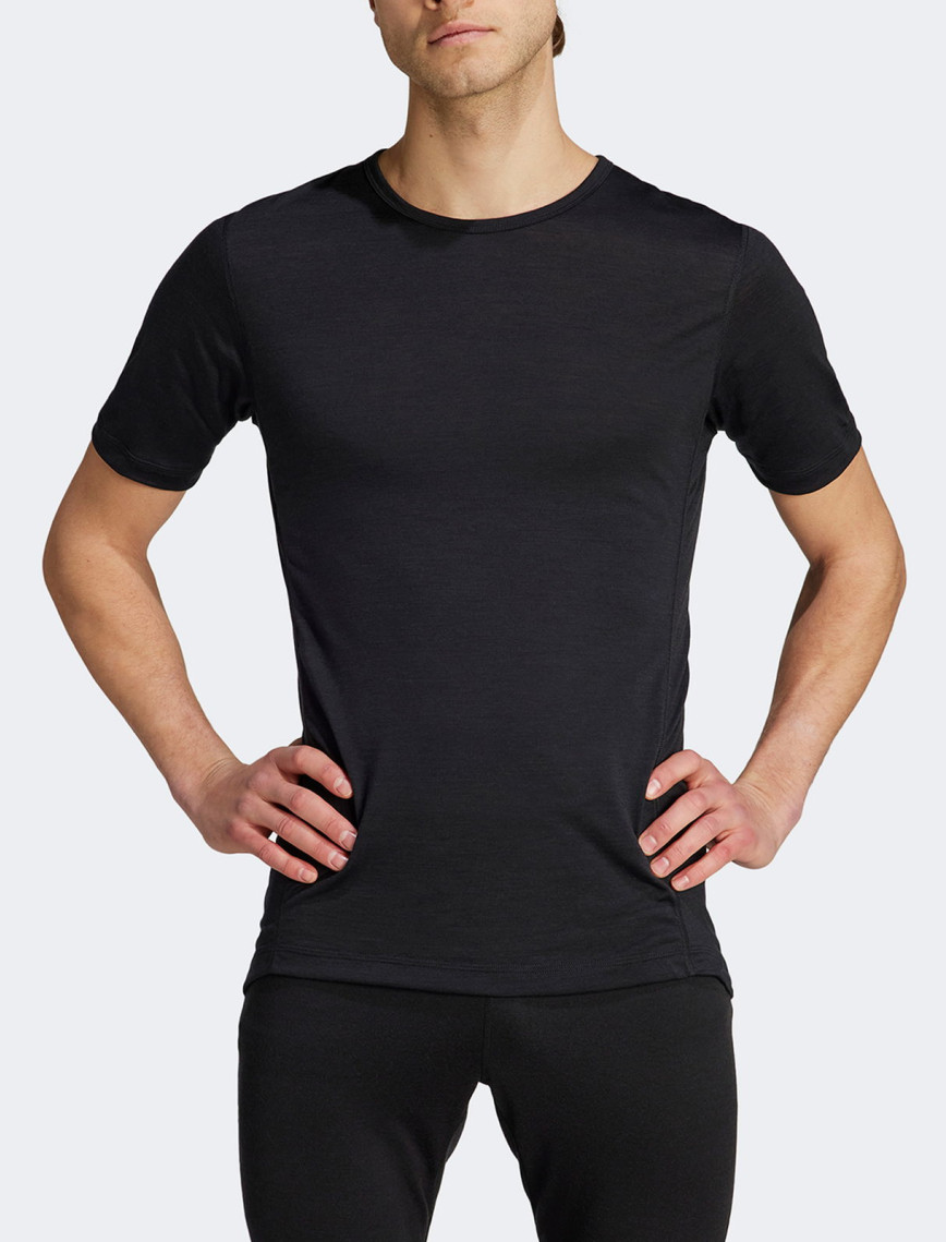 adidas Xperior Merino Erkek Siyah Antrenman T-Shirt adidas Xperior Merino Erkek Siyah Antrenman T-Shirt