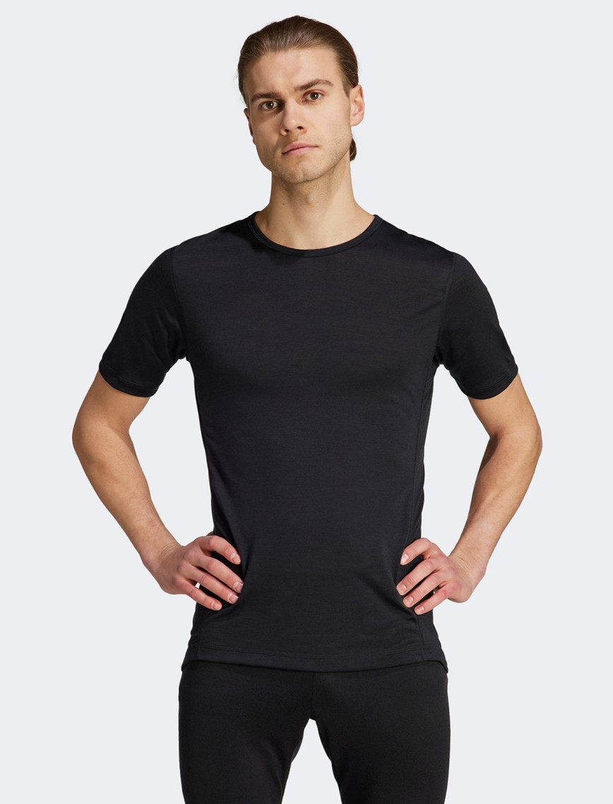 adidas Xperior Merino Erkek Siyah Antrenman T-Shirt adidas Xperior Merino Erkek Siyah Antrenman T-Shirt
