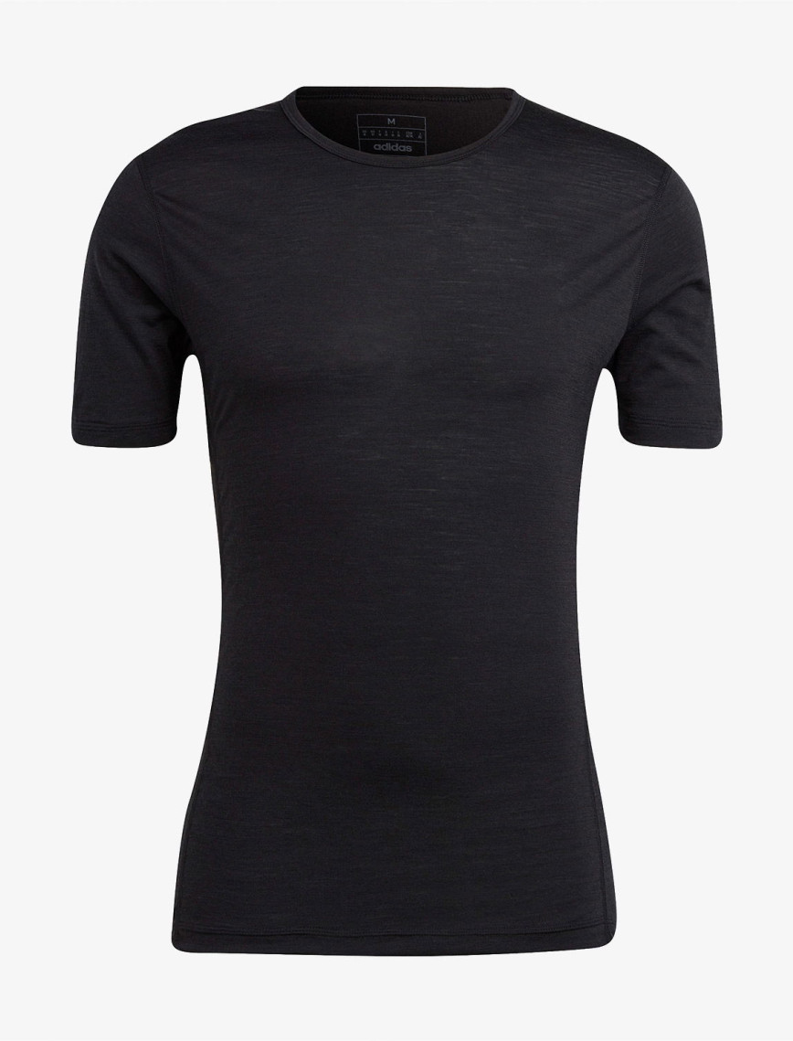 adidas Xperior Merino Erkek Siyah Antrenman T-Shirt adidas Xperior Merino Erkek Siyah Antrenman T-Shirt