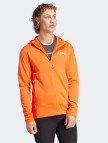 adidas Terrex Light Fleece Full Zip Kapüşonlu Erkek Turuncu Günlük Sweatshirt adidas Terrex Light Fleece Full Zip Kapüşonlu Erkek Turuncu Günlük Sweatshirt