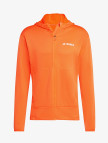 adidas Terrex Light Fleece Full Zip Kapüşonlu Erkek Turuncu Günlük Sweatshirt adidas Terrex Light Fleece Full Zip Kapüşonlu Erkek Turuncu Günlük Sweatshirt