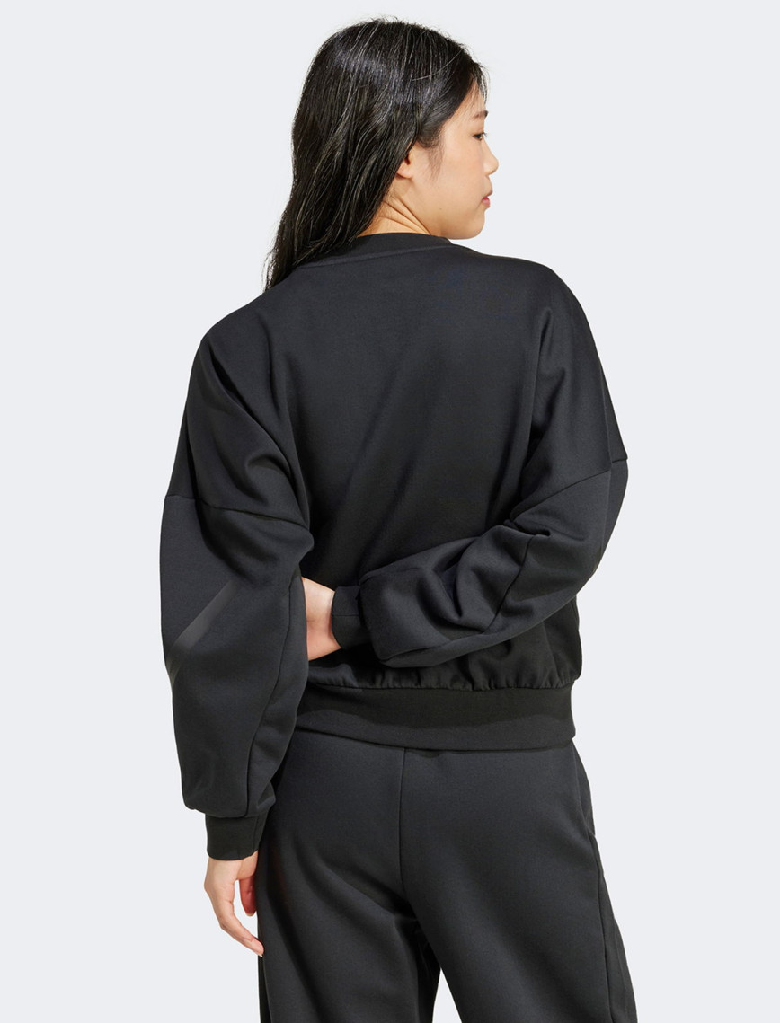 adidas Z.N.E. Kadın Siyah Günlük Sweatshirt