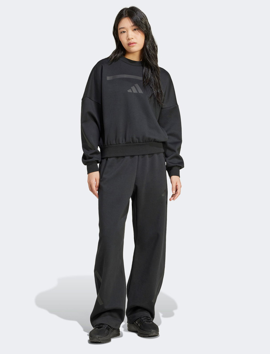 adidas Z.N.E. Kadın Siyah Günlük Sweatshirt