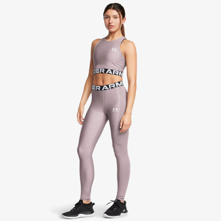 Under Armour Heat Gear Rib Kadın Mor Antrenman Taytı Under Armour Heat Gear Rib Kadın Mor Antrenman Taytı