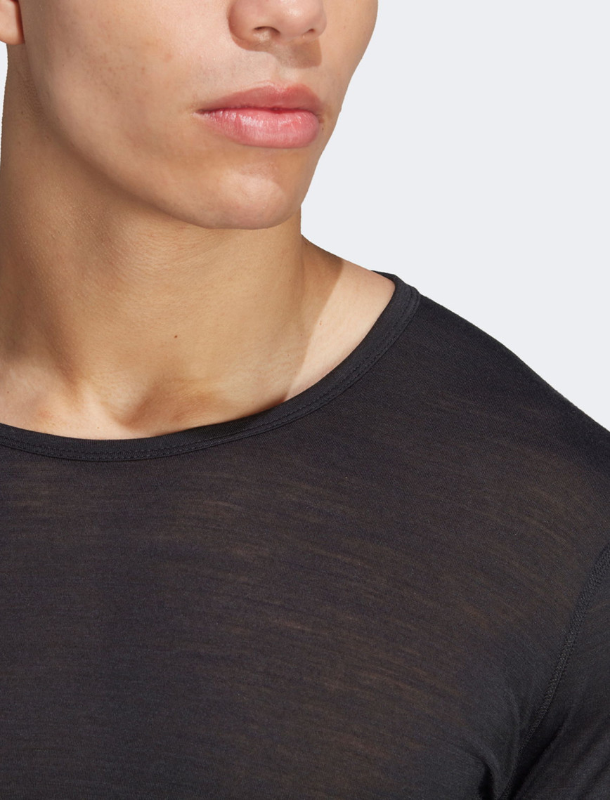 adidas Xperior Merino 150 Midlayer Erkek Siyah Uzun Kollu Antrenman İçliği