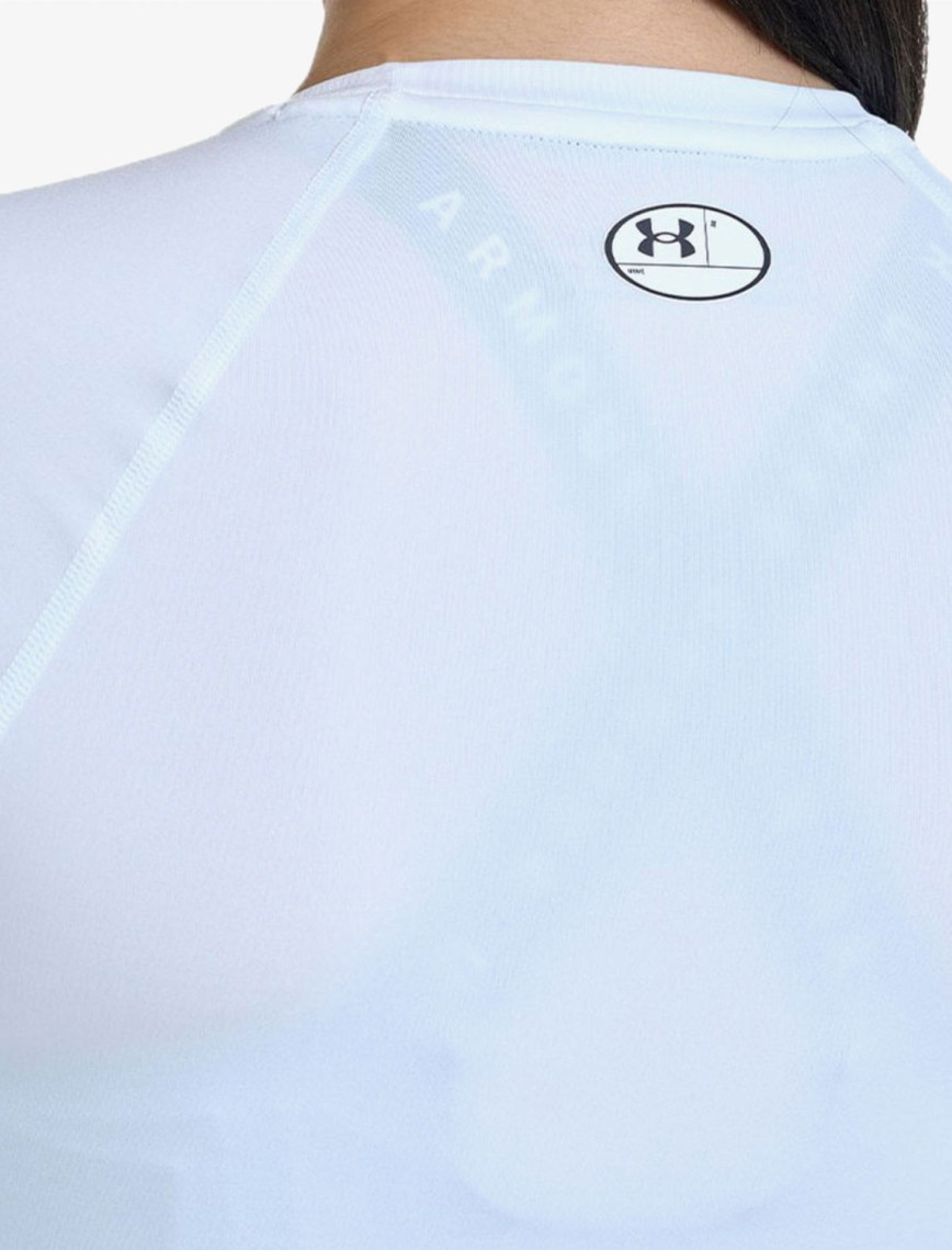 Under Armour HG Authentics Comp Kadın Beyaz Uzun Kollu Antrenman T-Shirt Under Armour HG Authentics Comp Kadın Beyaz Uzun Kollu Antrenman T-Shirt