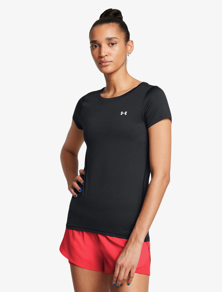 Under Armour Tech Mesh Kadın Siyah Antrenman T-Shirt Under Armour Tech Mesh Kadın Siyah Antrenman T-Shirt