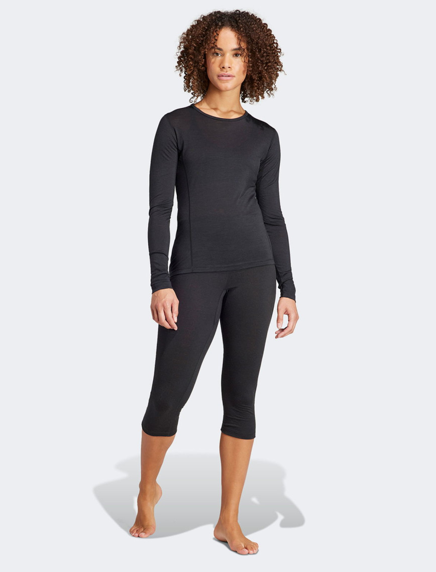 adidas Xperior Merino Kadın Siyah  Antrenman Sweatshirt