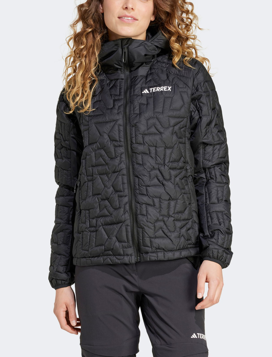 adidas Terrex Xperior Primaloft Kadın Siyah Günlük Mont adidas Terrex Xperior Primaloft Kadın Siyah Günlük Mont