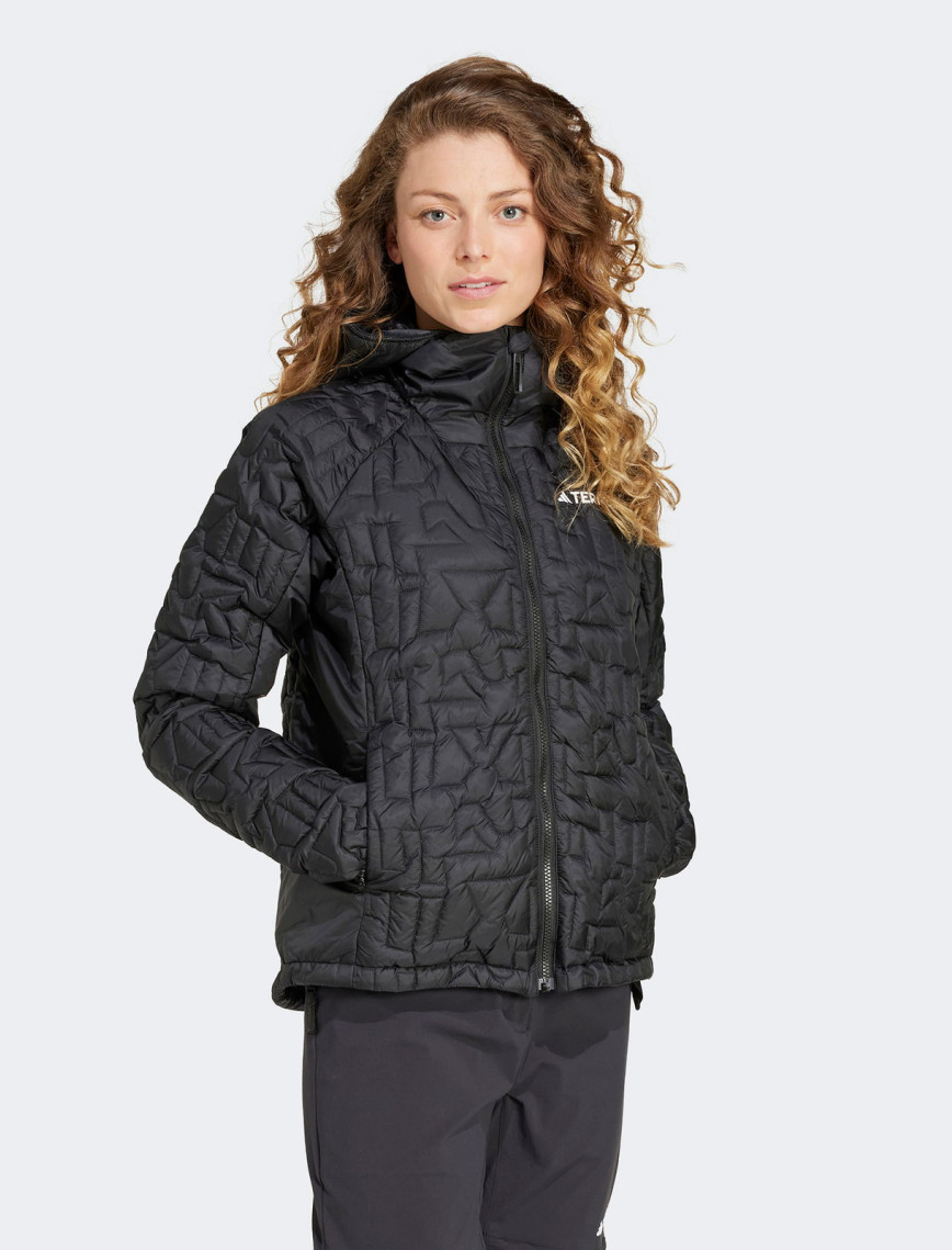 adidas Terrex Xperior Primaloft Kadın Siyah Günlük Mont adidas Terrex Xperior Primaloft Kadın Siyah Günlük Mont