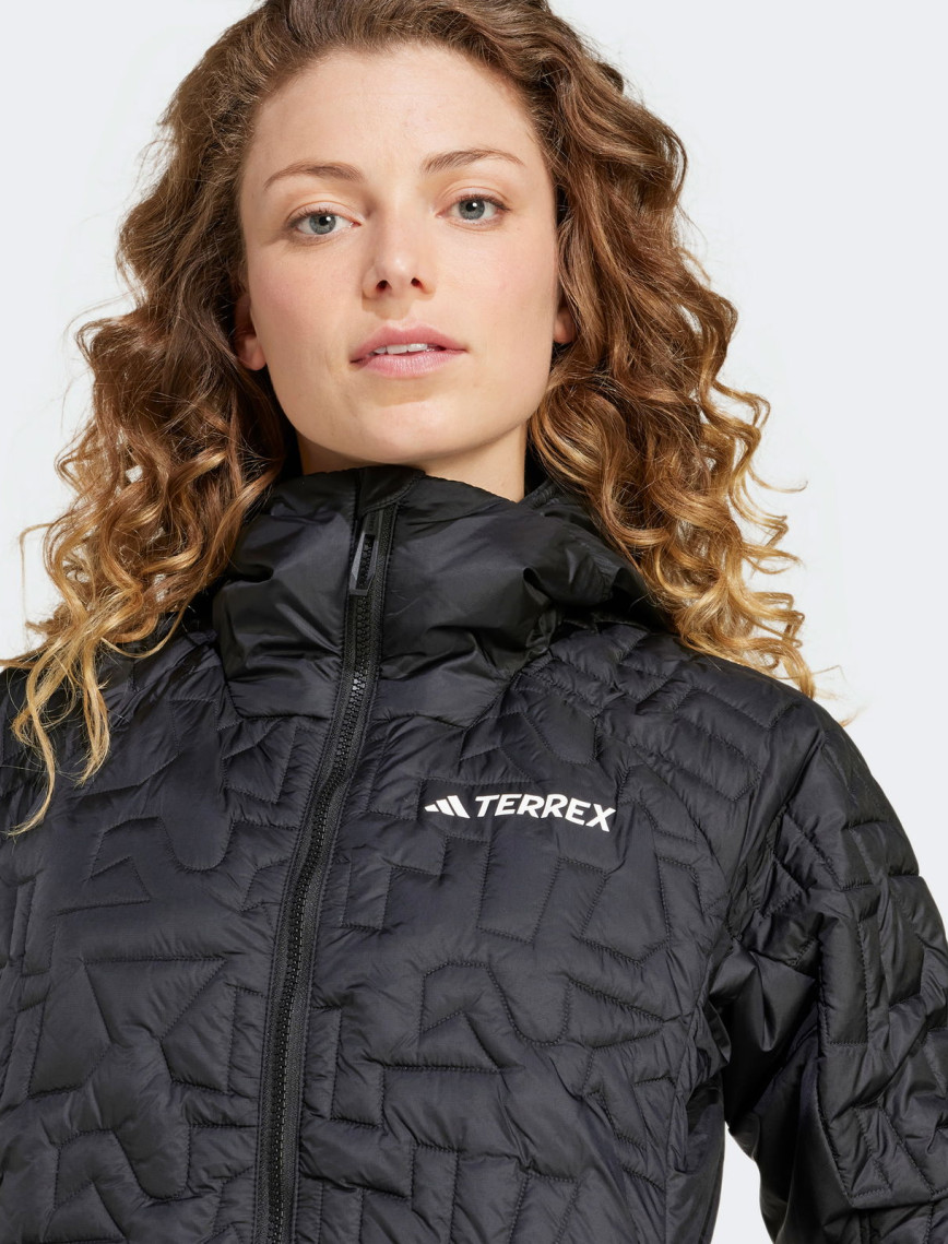 adidas Terrex Xperior Primaloft Kadın Siyah Günlük Mont adidas Terrex Xperior Primaloft Kadın Siyah Günlük Mont