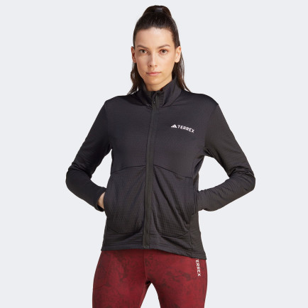 adidas Terrex Multi Light Fleece Full Zip Kadın Siyah Antrenman Üstü adidas Terrex Multi Light Fleece Full Zip Kadın Siyah Antrenman Üstü
