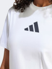 adidas Z.N.E. Kadın Beyaz Günlük T-Shirt