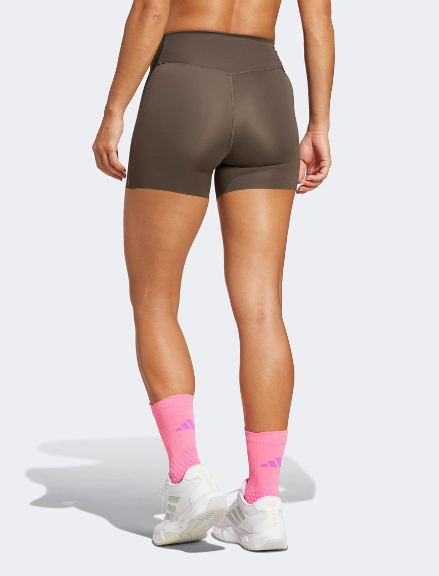 adidas Opt 4 Inch Kadın Yeşil Kısa Antrenman Taytı