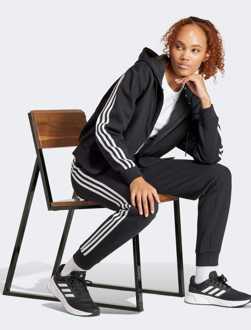 adidas Future Icons 3 Stripes Kadın Siyah Günlük Eşofman Altı adidas Future Icons 3 Stripes Kadın Siyah Günlük Eşofman Altı