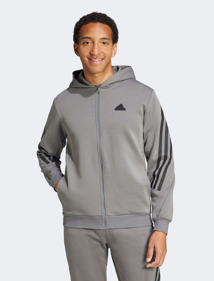 adidas Future Icons 3S Erkek Gri Günlük Sweatshirt adidas Future Icons 3S Erkek Gri Günlük Sweatshirt