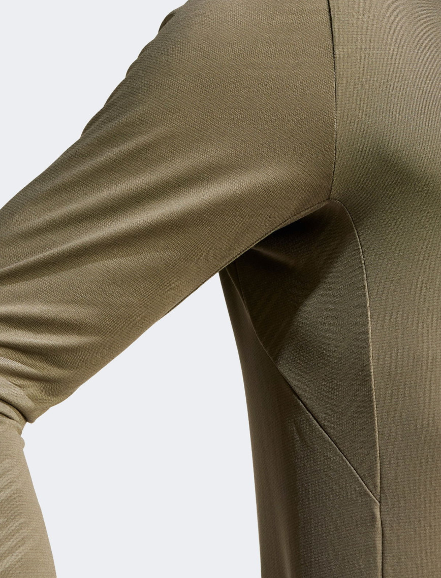 adidas Terrex Multi Half Zip Erkek Yeşil Günlük Sweatshirt adidas Terrex Multi Half Zip Erkek Yeşil Günlük Sweatshirt