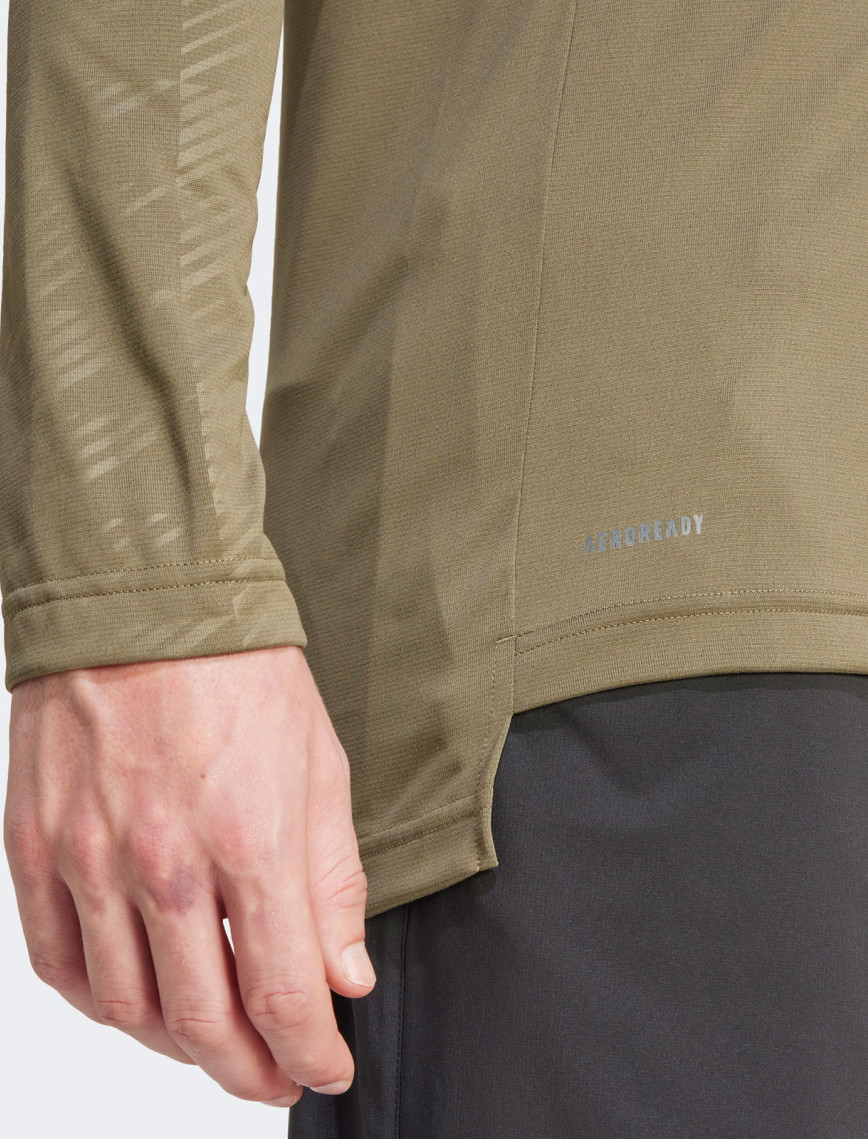 adidas Terrex Multi Half Zip Erkek Yeşil Günlük Sweatshirt adidas Terrex Multi Half Zip Erkek Yeşil Günlük Sweatshirt