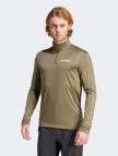 adidas Terrex Multi Half Zip Erkek Yeşil Günlük Sweatshirt adidas Terrex Multi Half Zip Erkek Yeşil Günlük Sweatshirt