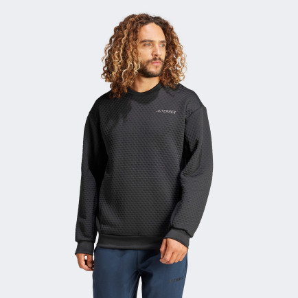 adidas Terrex Xploric Erkek Siyah Günlük Sweatshirt adidas Terrex Xploric Erkek Siyah Günlük Sweatshirt