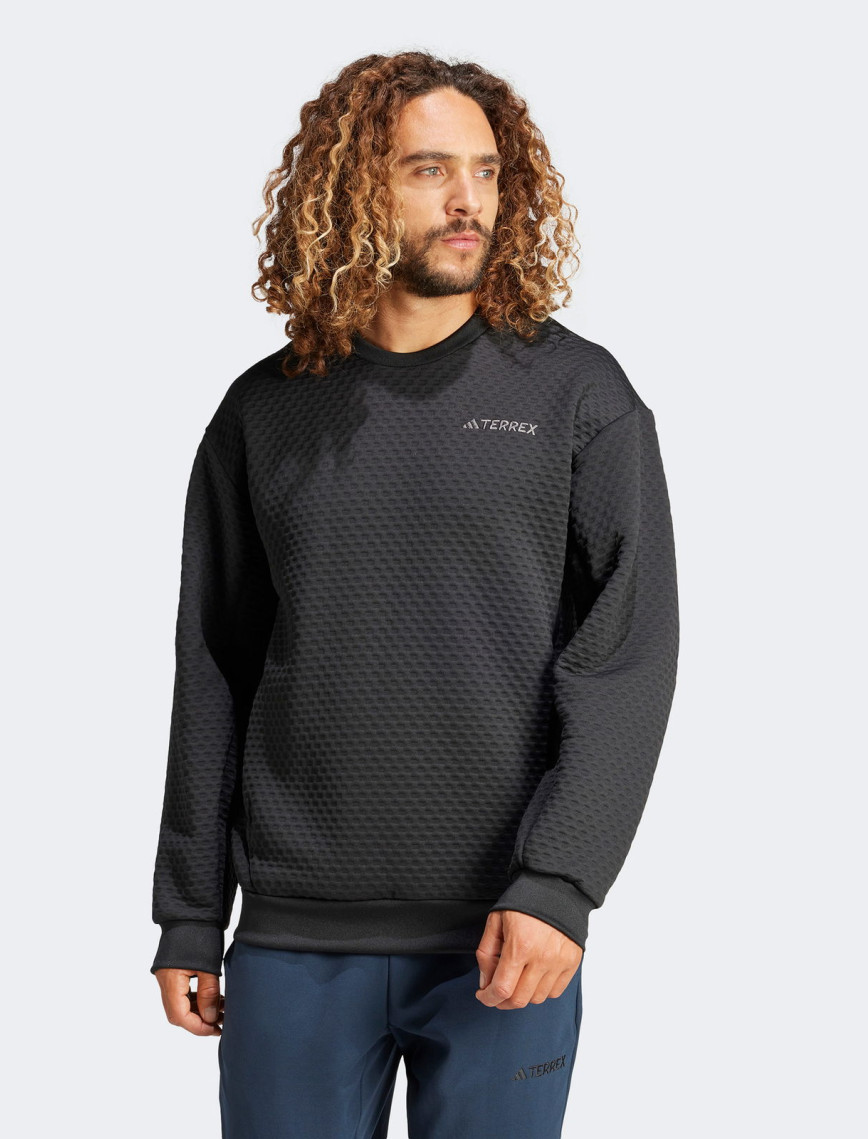 adidas Terrex Xploric Erkek Siyah Günlük Sweatshirt adidas Terrex Xploric Erkek Siyah Günlük Sweatshirt