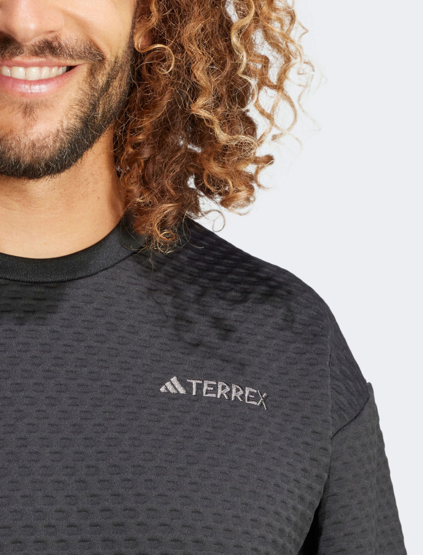 adidas Terrex Xploric Erkek Siyah Günlük Sweatshirt adidas Terrex Xploric Erkek Siyah Günlük Sweatshirt