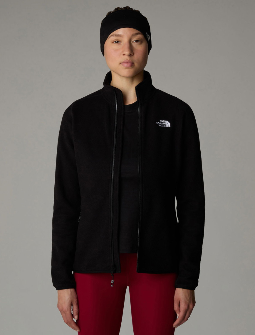 The North Face Glacier 100 Kadın Siyah Outdoor Polar